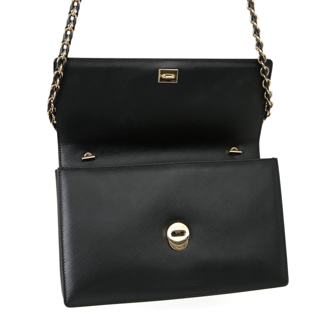 페라가모 지니백 바라 리본 체인 크로스 블랙 미니백 21-E480 상품이미지9