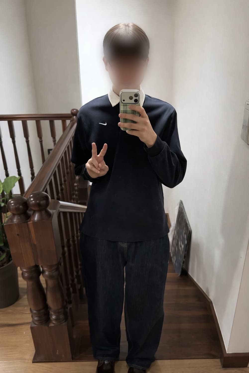 나이키 카라 맨투맨 상품이미지1