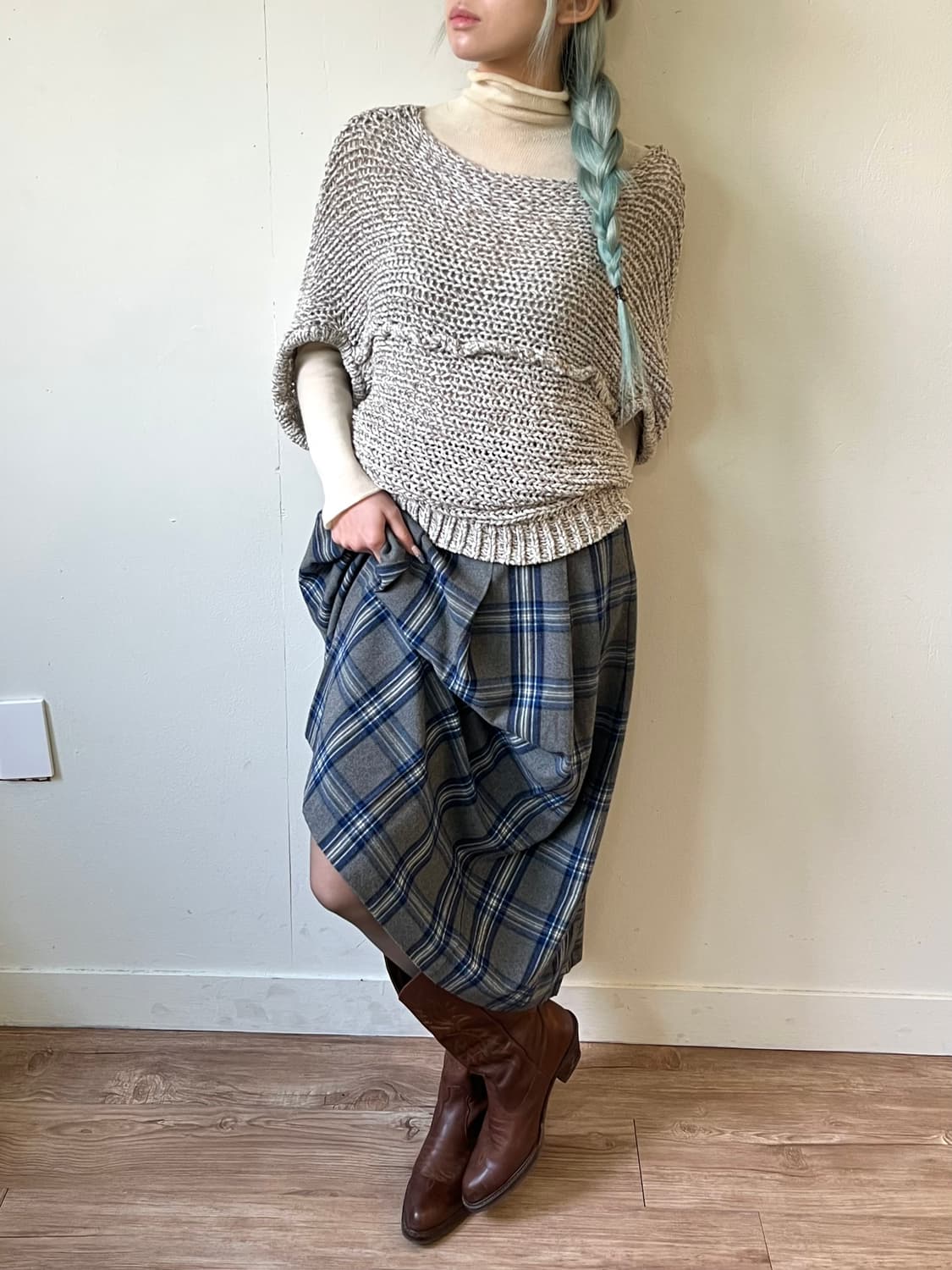 SLY 오트밀 스웨터 상품이미지5