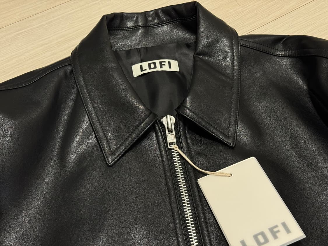 (새상품/XL) 로파이 스테디 싱글 라이더 가죽 레더 자켓 상품이미지4