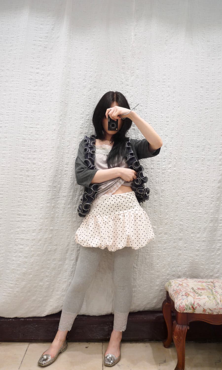 polka balloon mini skirt 상품이미지4