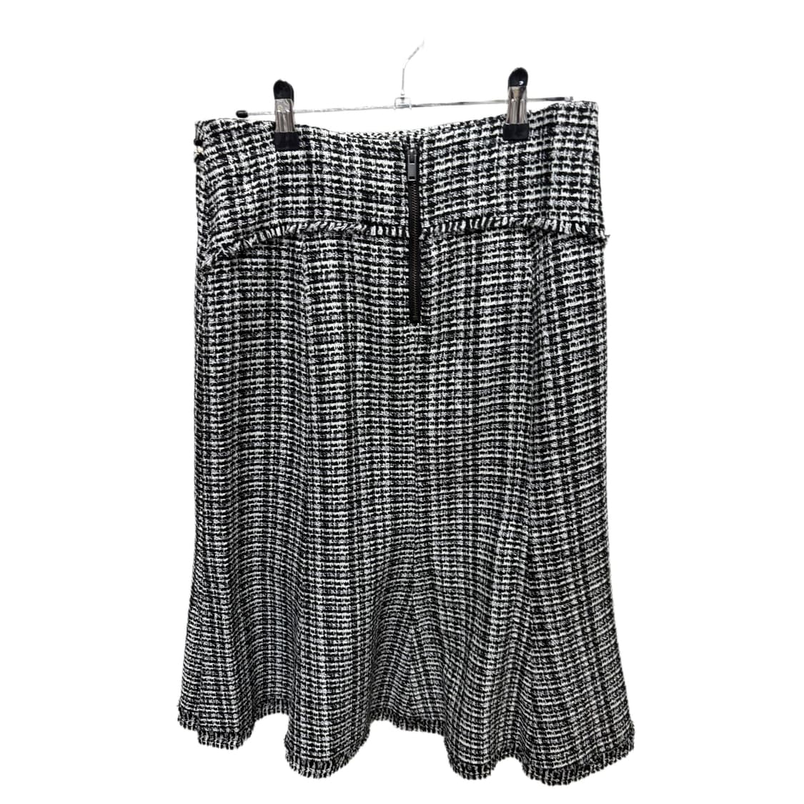 빈티지 벨트 체크 트위드 스커트 상품이미지5