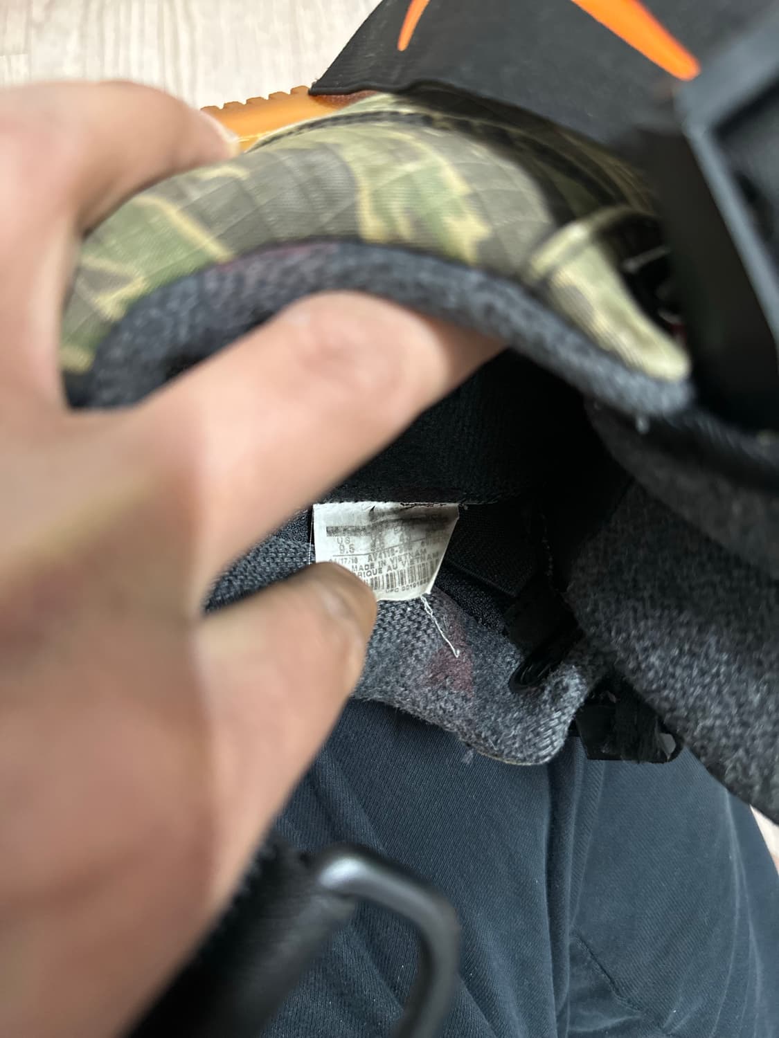 나이키 x 칼하트 에어포스1 유틸리티 카모 265mm 상품이미지6