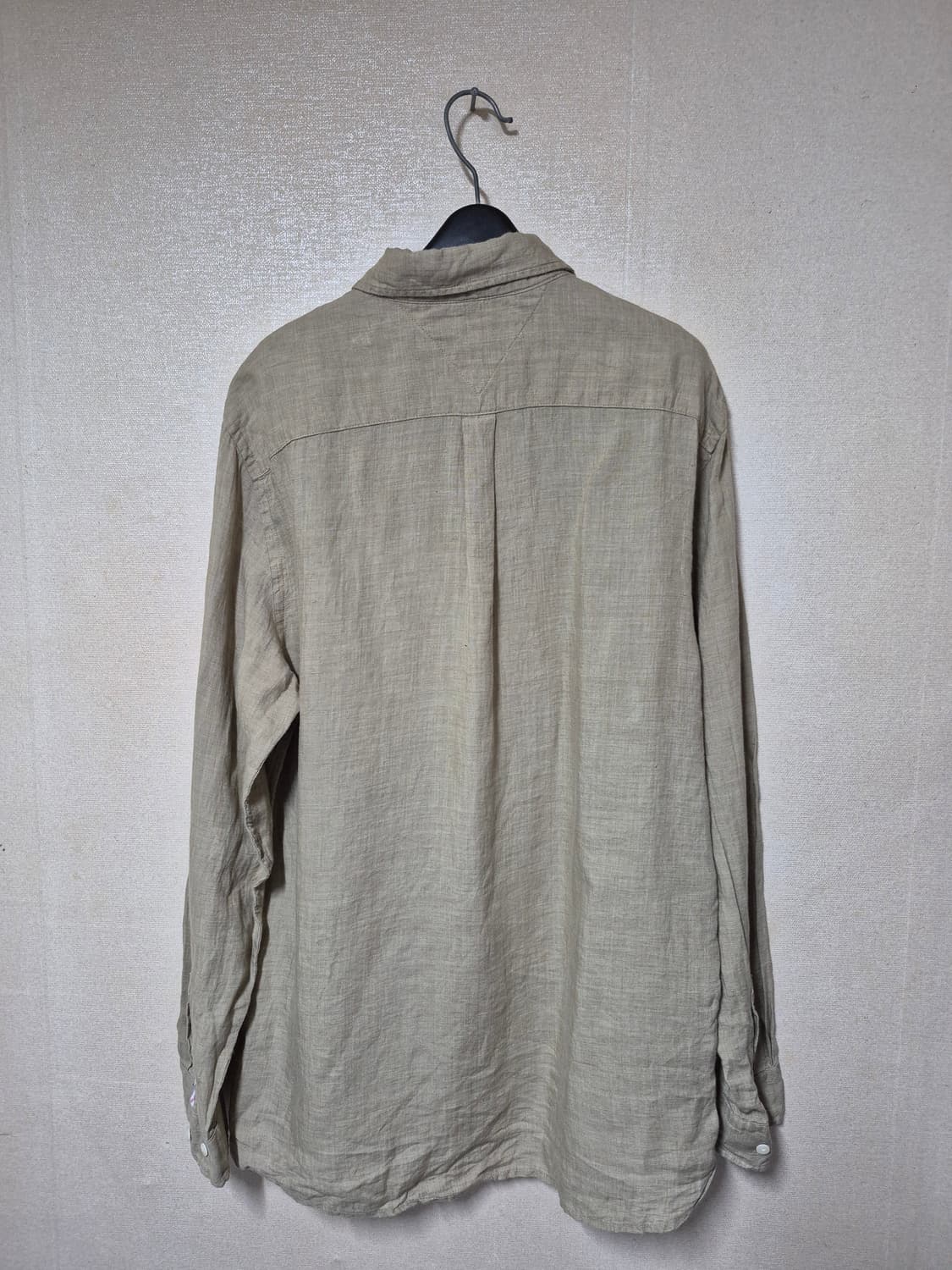 한섬 타미힐피거 린넨 퍼그먼트 워싱 셔츠 상품이미지5