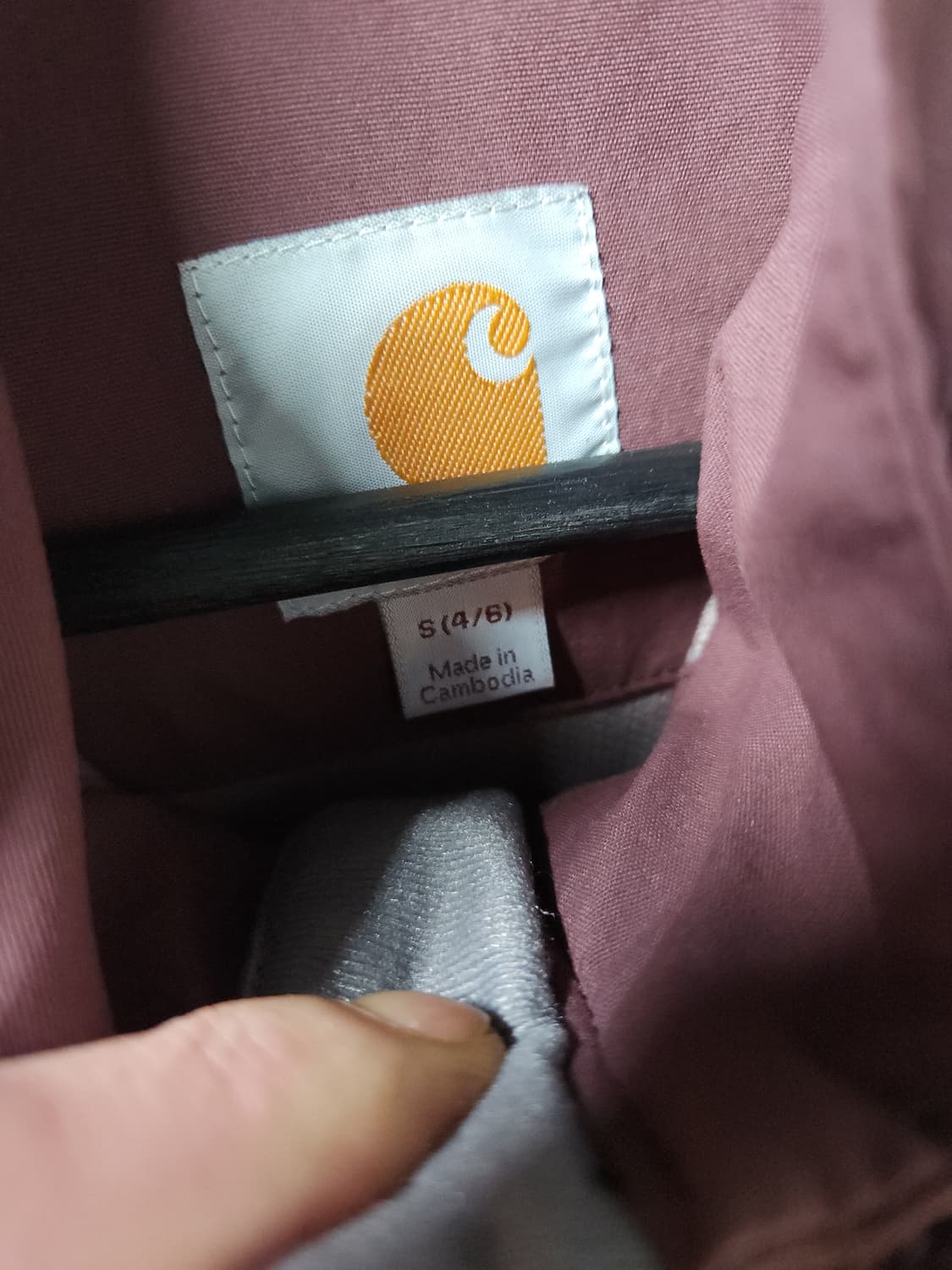 칼하트 여성 스톰 디펜더 방수 자켓 _ 버건디 상품이미지7