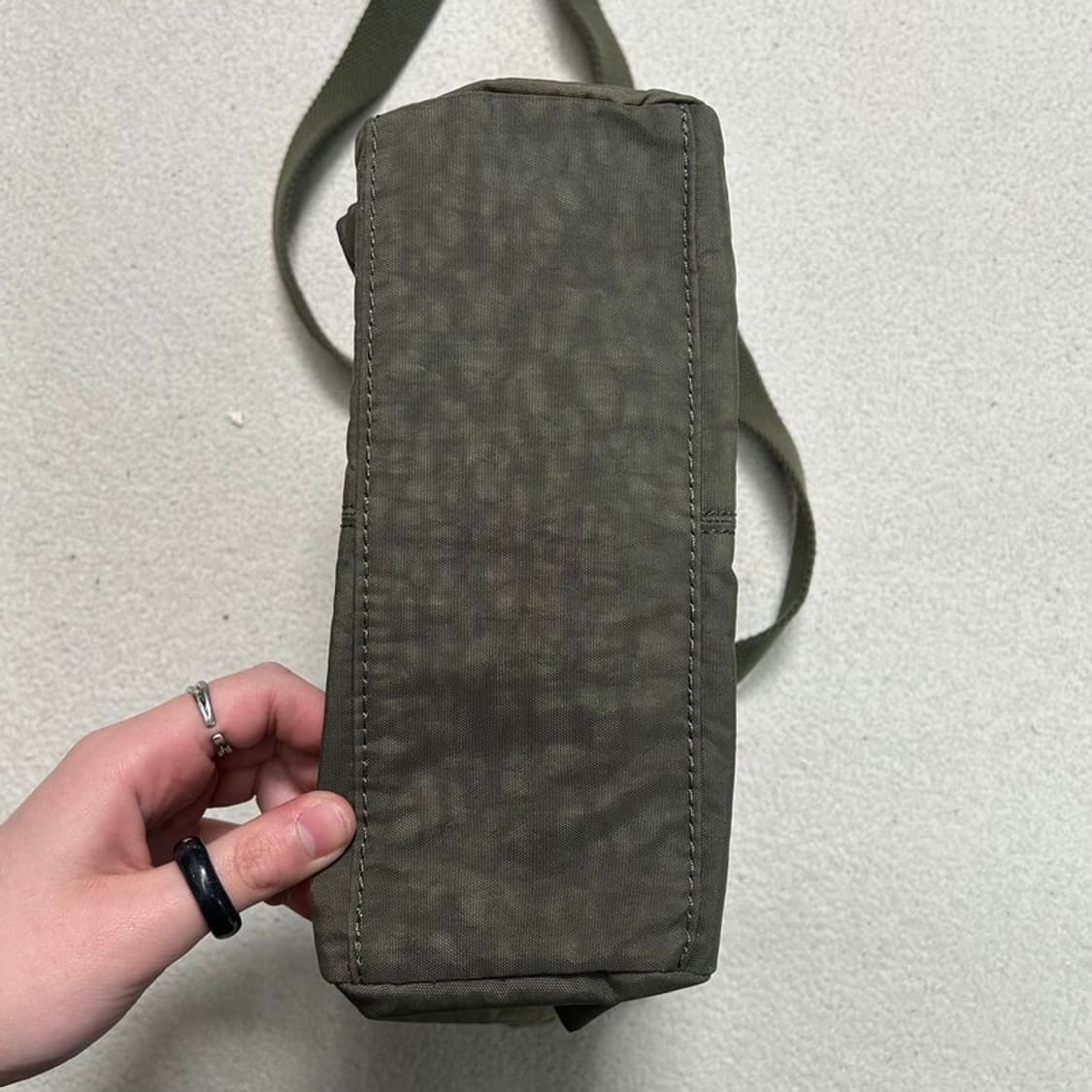 키플링 미니 힙색 크로스백 카키 상품이미지5