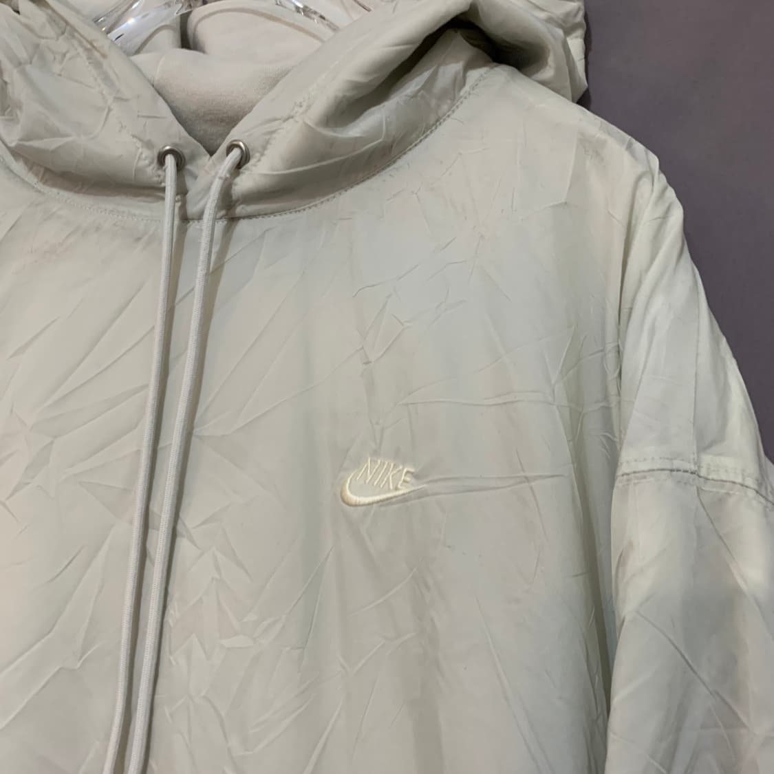 XL 나이키 CIRCA 라인드 윈터라이즈드 풀오버 우븐 후드티 상품이미지4