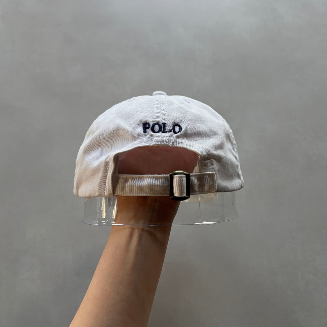 폴로 랄프로렌 빅포니 화이튼 코튼 볼캡 모자 상품이미지7