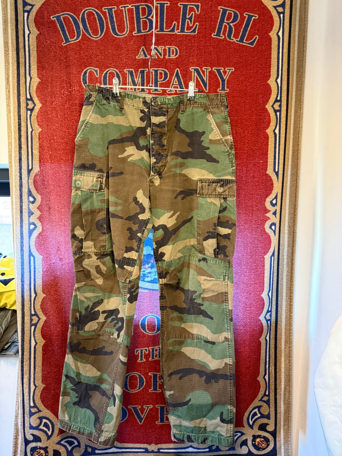 오리지널 밀리터리 립스탑 카모팬츠 M/Long 상품이미지2