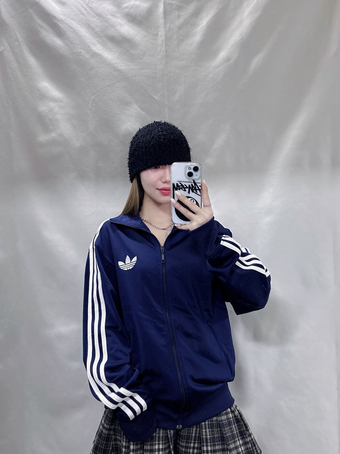 아디다스 네이비 파이어버드 트랙탑  상품이미지1