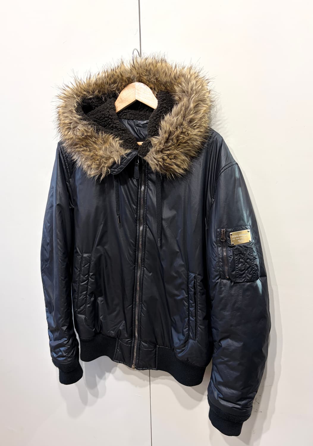 돌체앤가바나 라쿤 퍼 후드 다운 자켓 상품이미지3