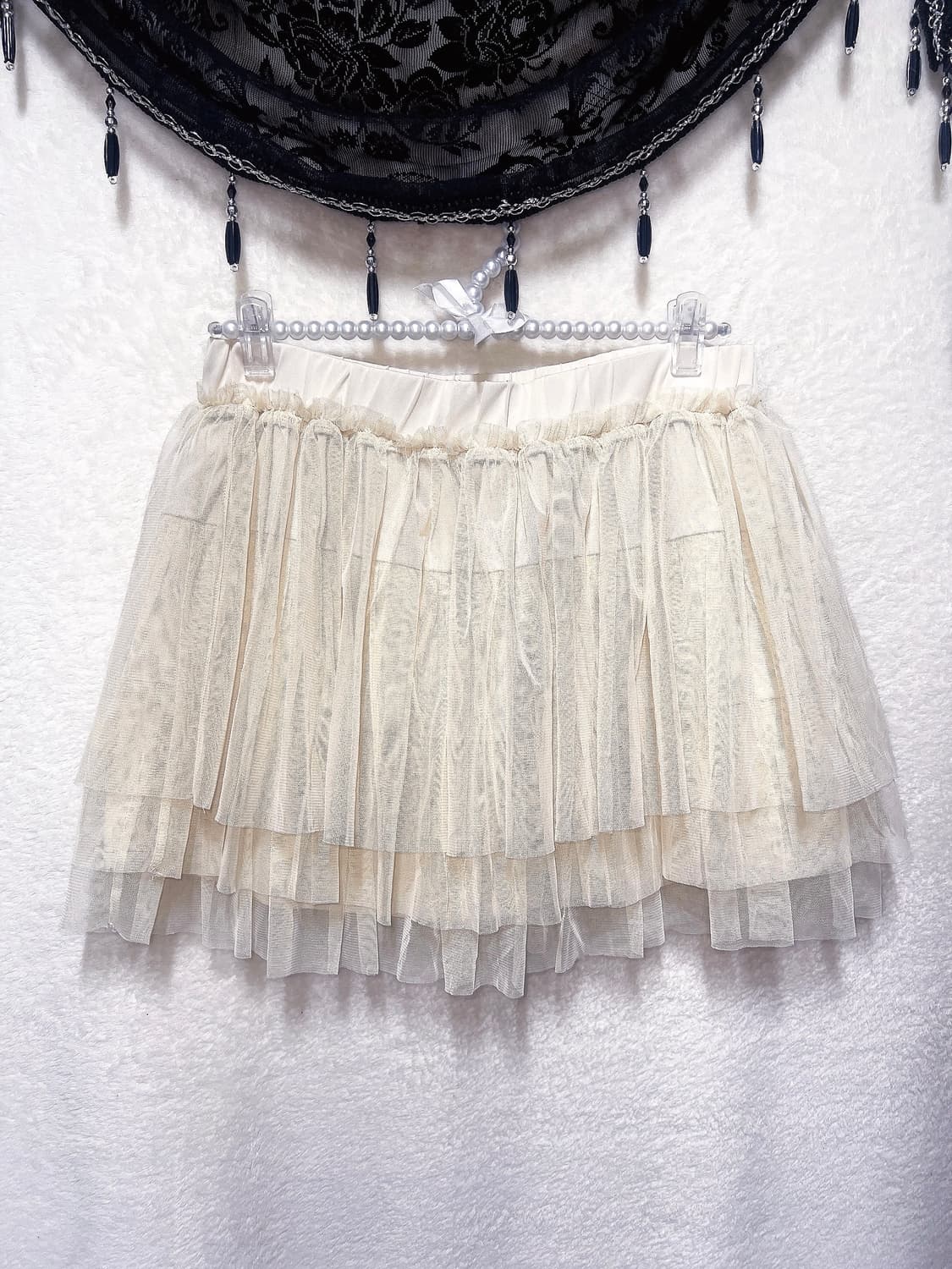 로맨틱갸루 로걀 라떼 달천깔 샤스커트 튜튜 캉캉치마 러블리 핀터 큐롯 상품이미지6