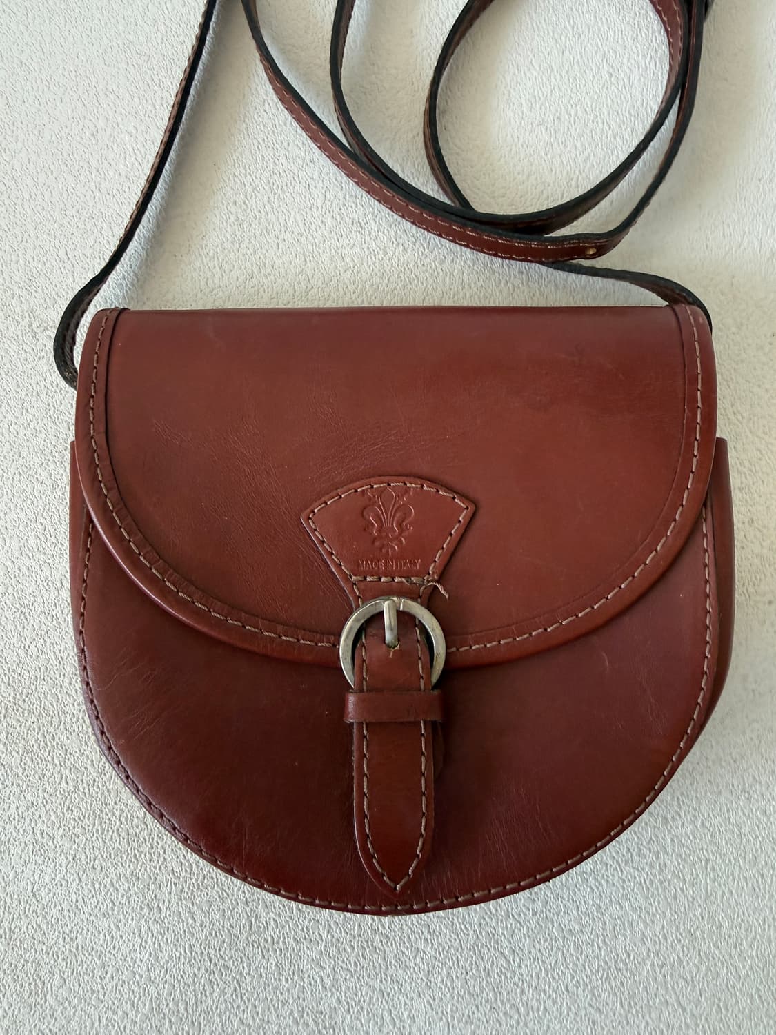 MADE IN ITALY 레더 미니 크로스백 상품이미지5