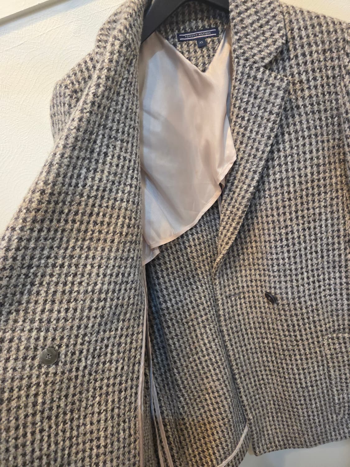타미힐피거 헤링본 코트 XS 상품이미지7
