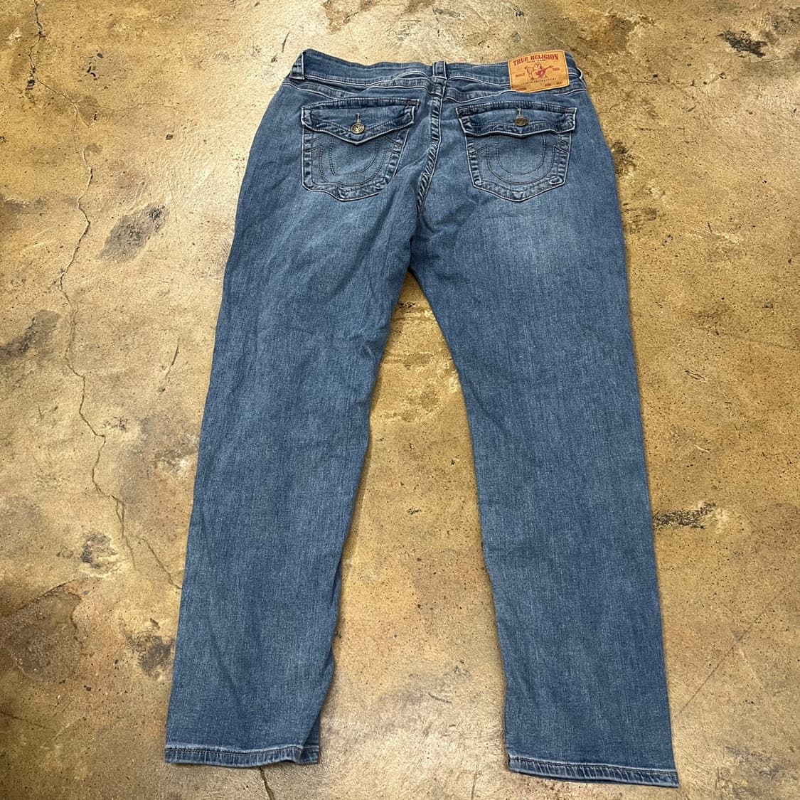 [정품/38] 트루릴리젼 블루 데님 청바지 b8 상품이미지3