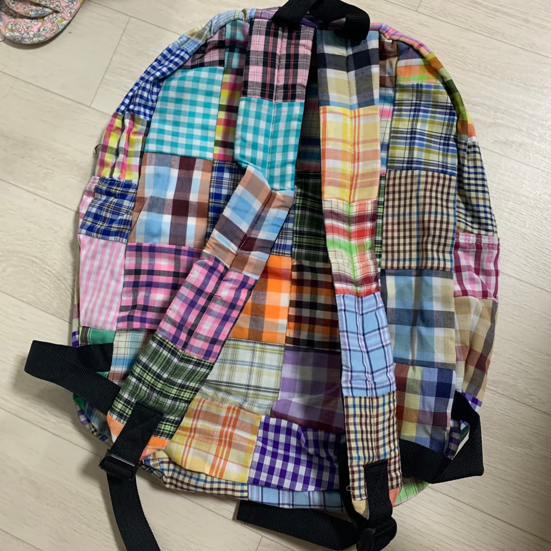 빈티지 하구미 패치워크 백팩 핸드메이드  상품이미지2