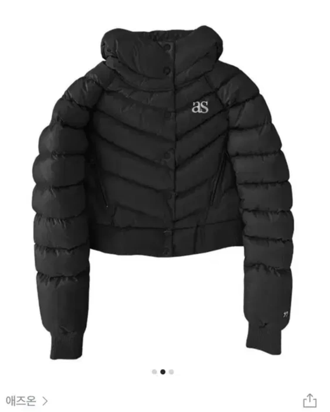 애즈온 숏푸퍼 패딩 상품이미지1