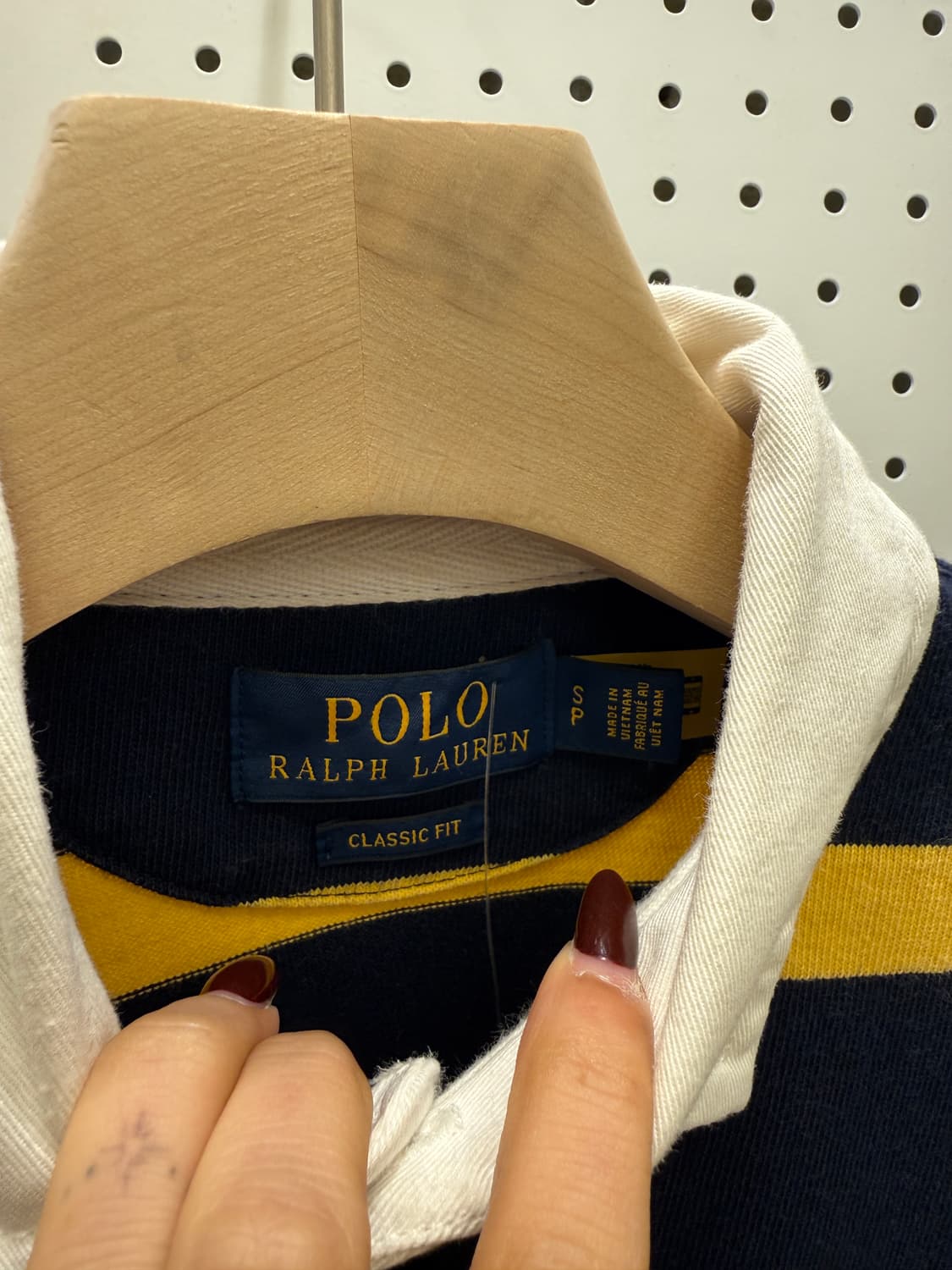 폴로랄프로렌 스트라이프 패턴 아이코닉 럭비 셔츠 U1603 상품이미지5