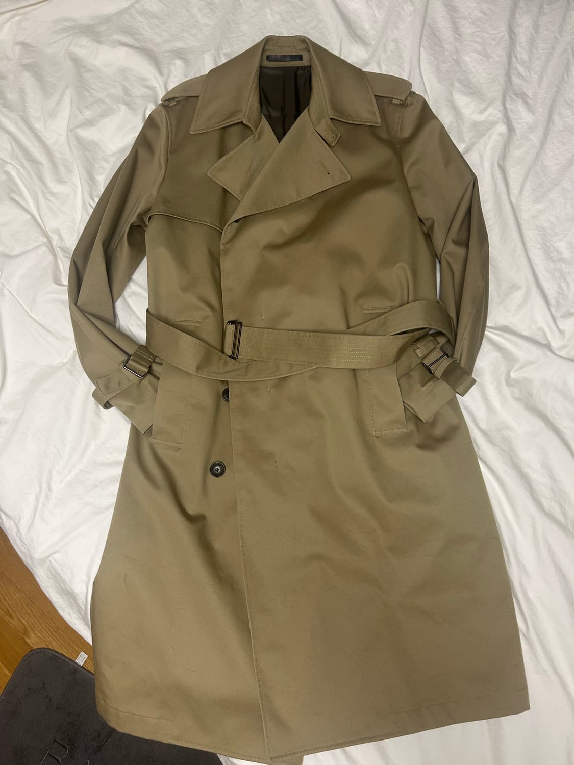 Theory 트렌치 코트 M 베이지-S급 상품이미지5