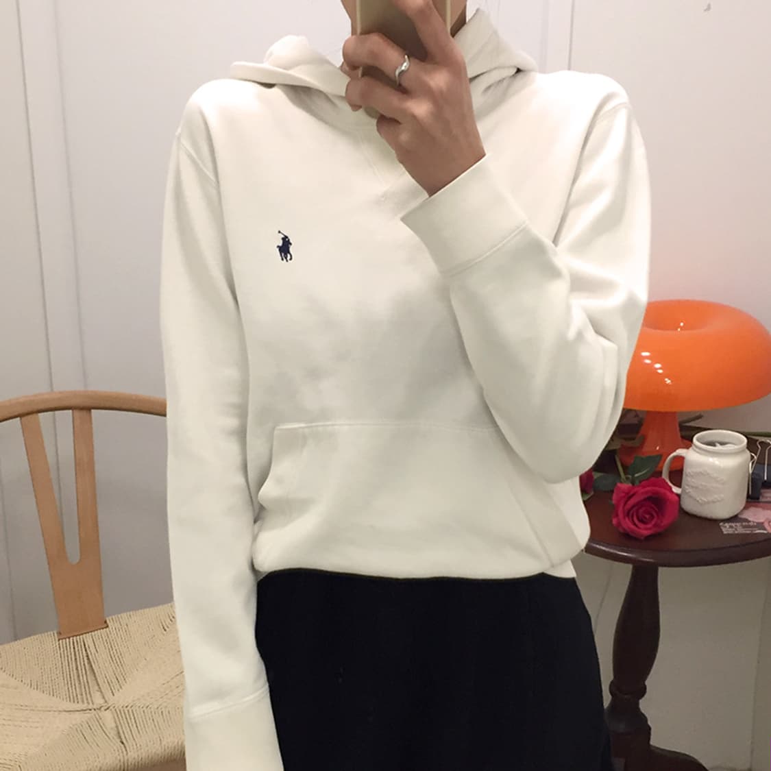 여성 폴로 후드티 100 상품이미지1