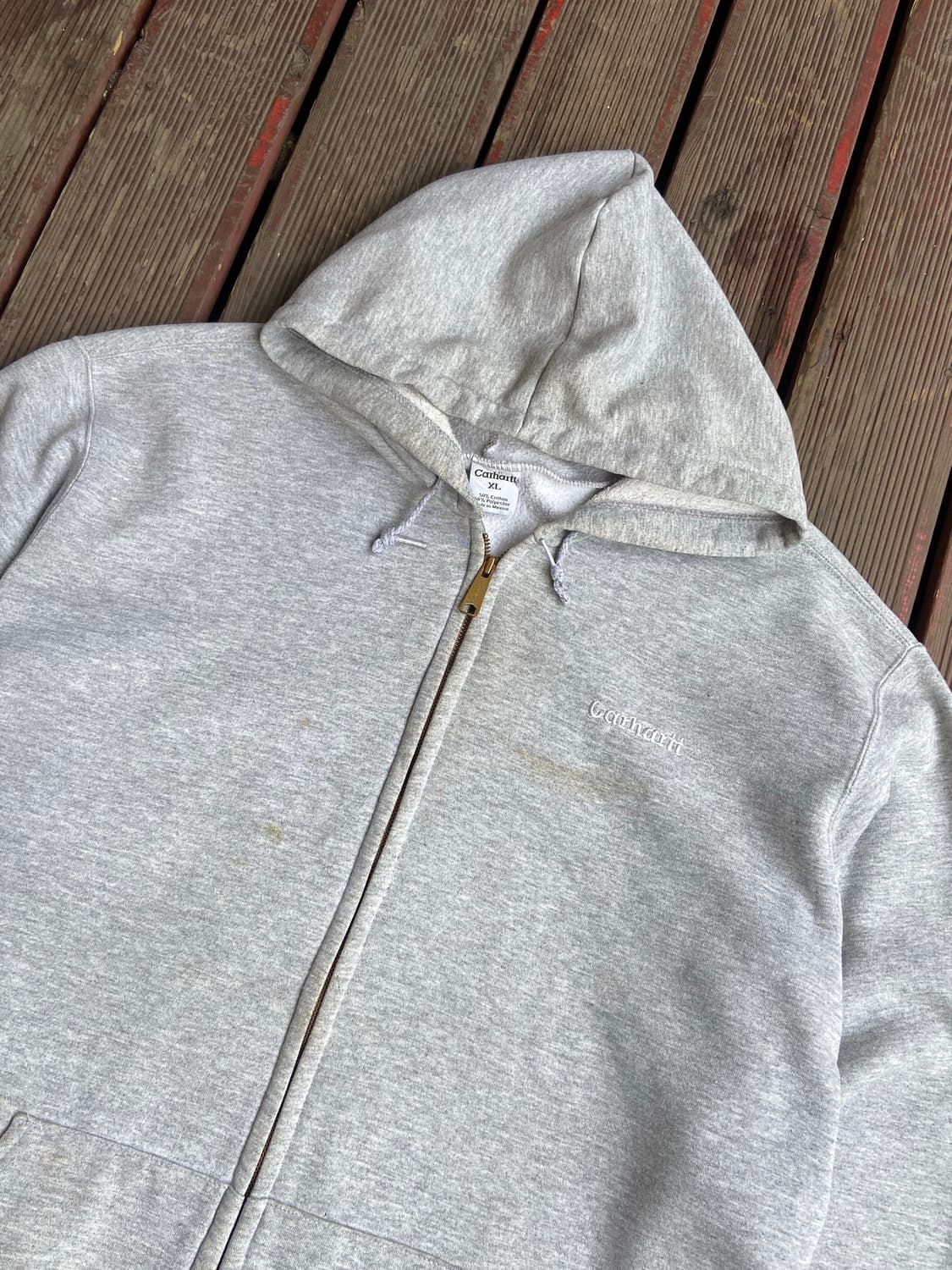 Vintage Carhartt K122 Hooded Zip Up 상품이미지3