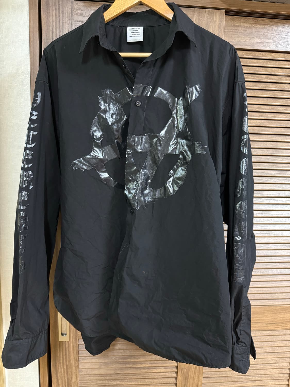 베트멍 블랙셔츠 L사이즈 상품이미지2