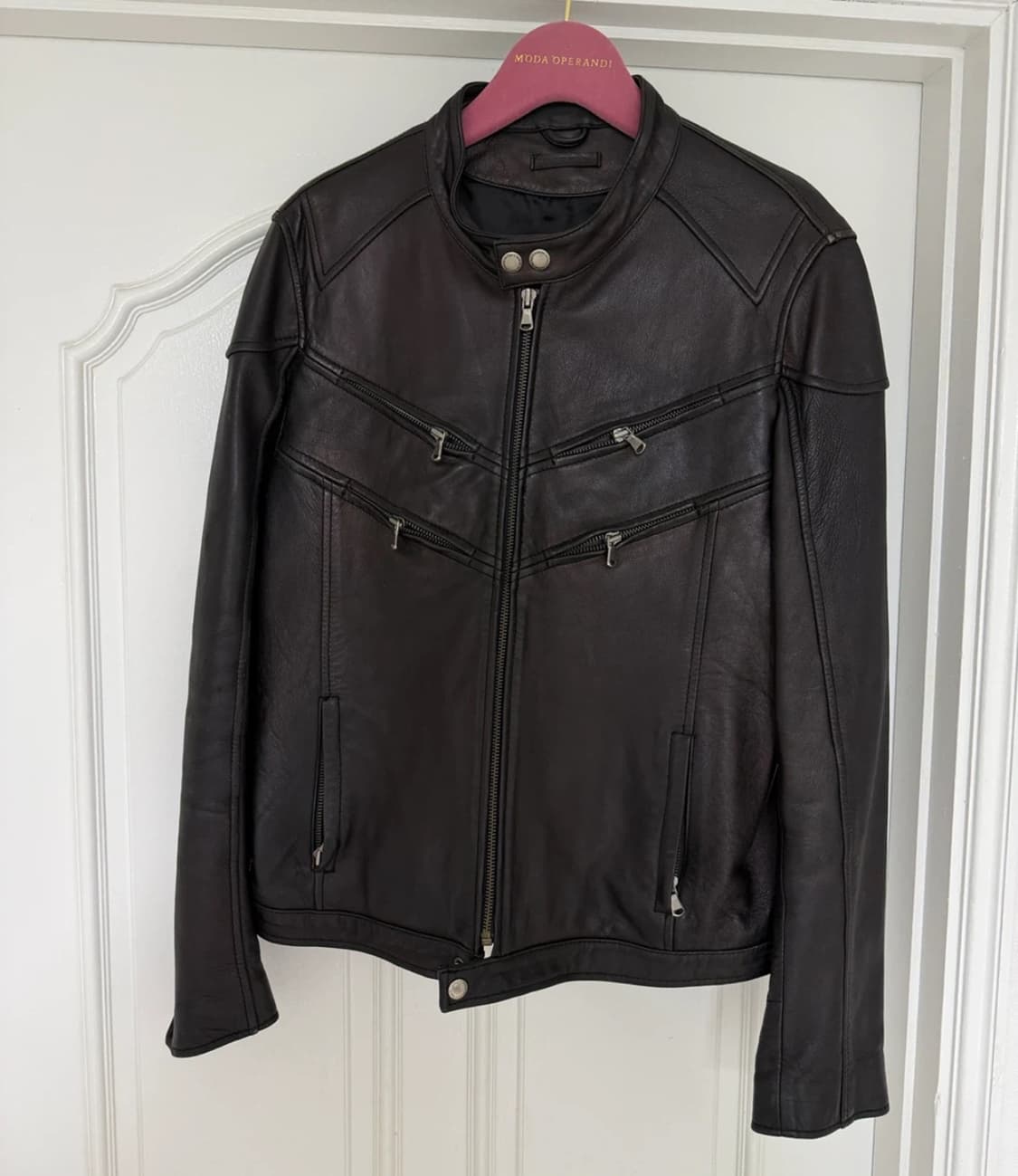 펄프픽션 가죽 자켓 남성 48 상품이미지1