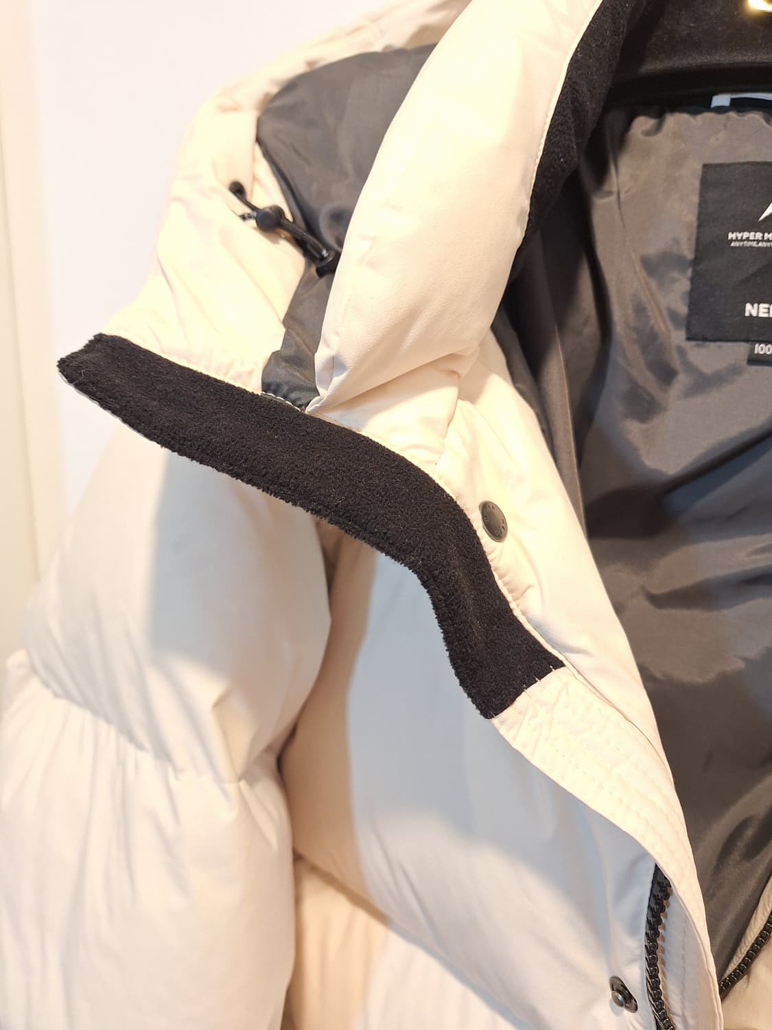 네파 공용 구스 롱패딩  상품이미지4