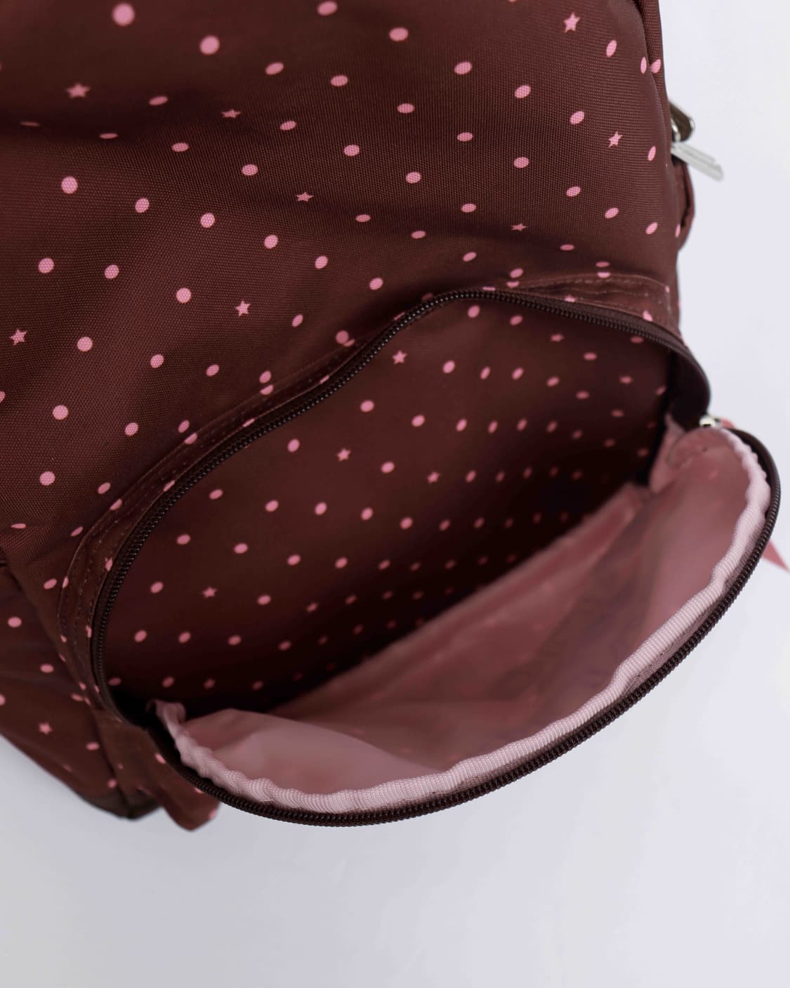[OLIVE des OLIVE] 핑크 브라운 폴카도트 백팩 상품이미지7