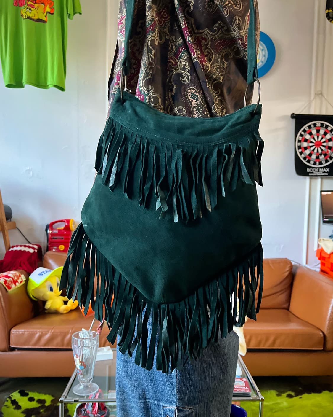 1940-50's Original Vintage Fringe Bag 상품이미지2