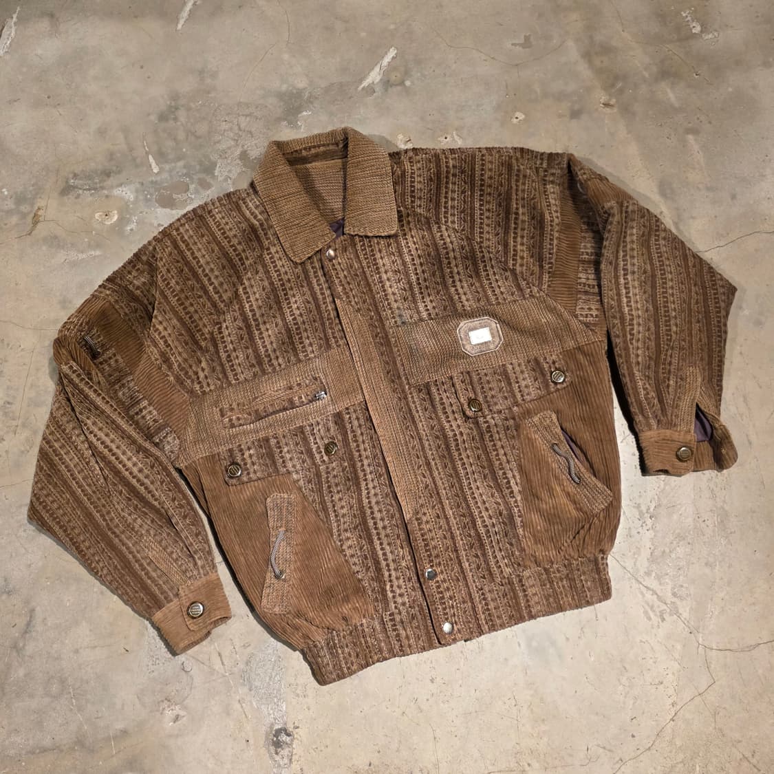 코듀로이 봄버 자켓 (F601) 상품이미지1