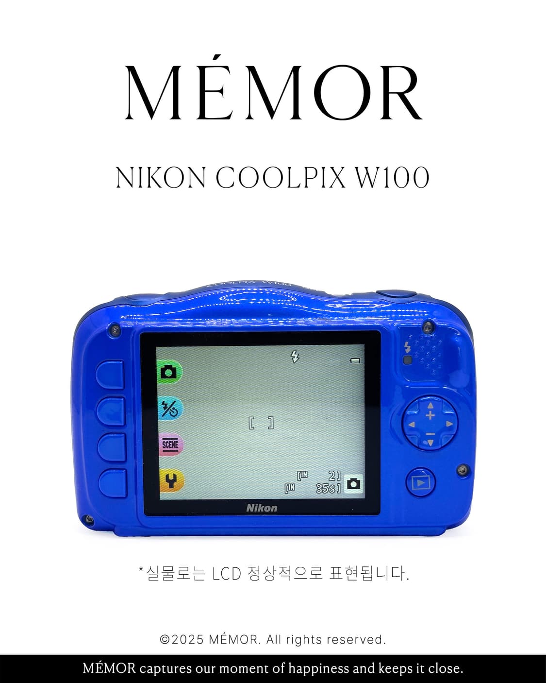 유튜버픽/박스셋민트급✨Nikon Coolpix W100 방수 빈티지디카 상품이미지5