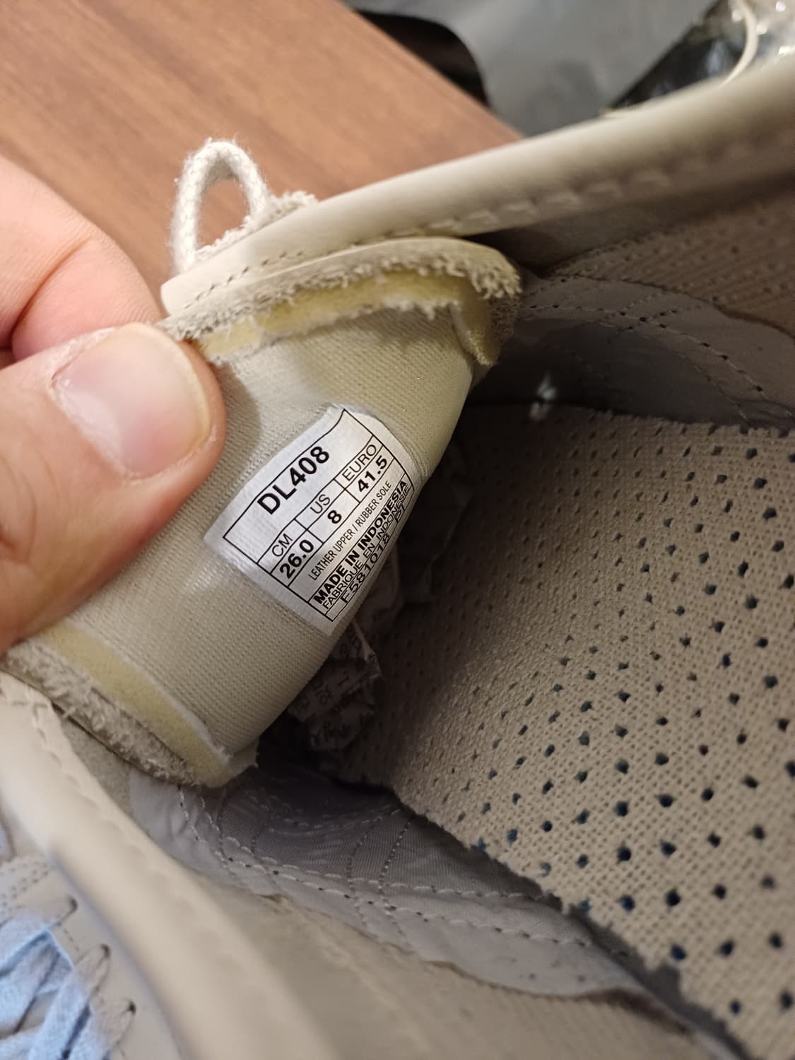 오니츠카타이거 맥시코66 네이비 260사이즈 상품이미지6