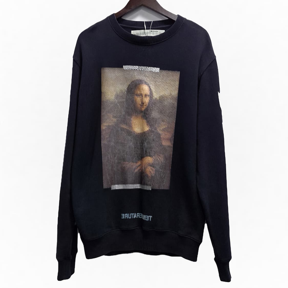 오프화이트 모나리자 프린팅 맨투맨 M / 할인 상품이미지5