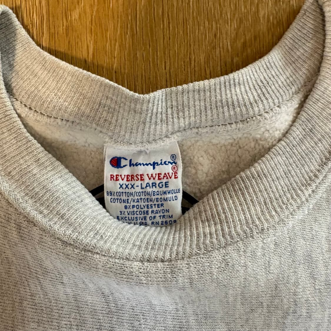 90s 챔피온 리버스위브 스웻 XXXL 상품이미지2