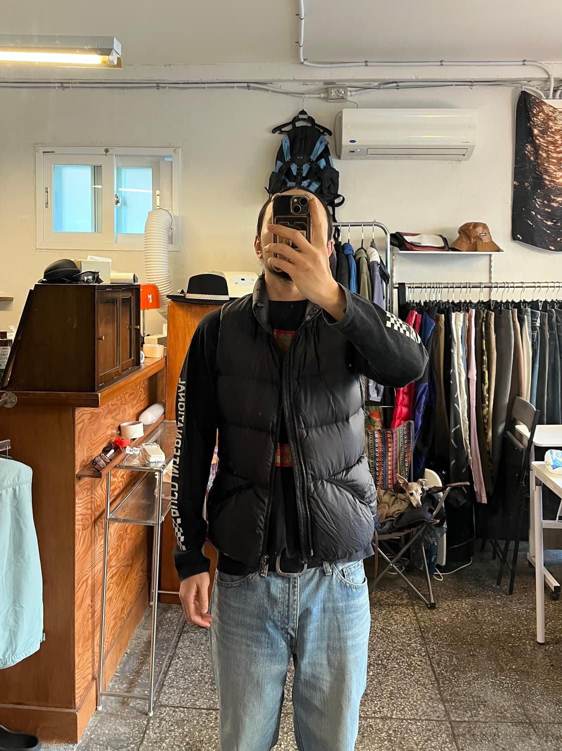 히스테릭 글래머 HG 다운패딩조끼 상품이미지3