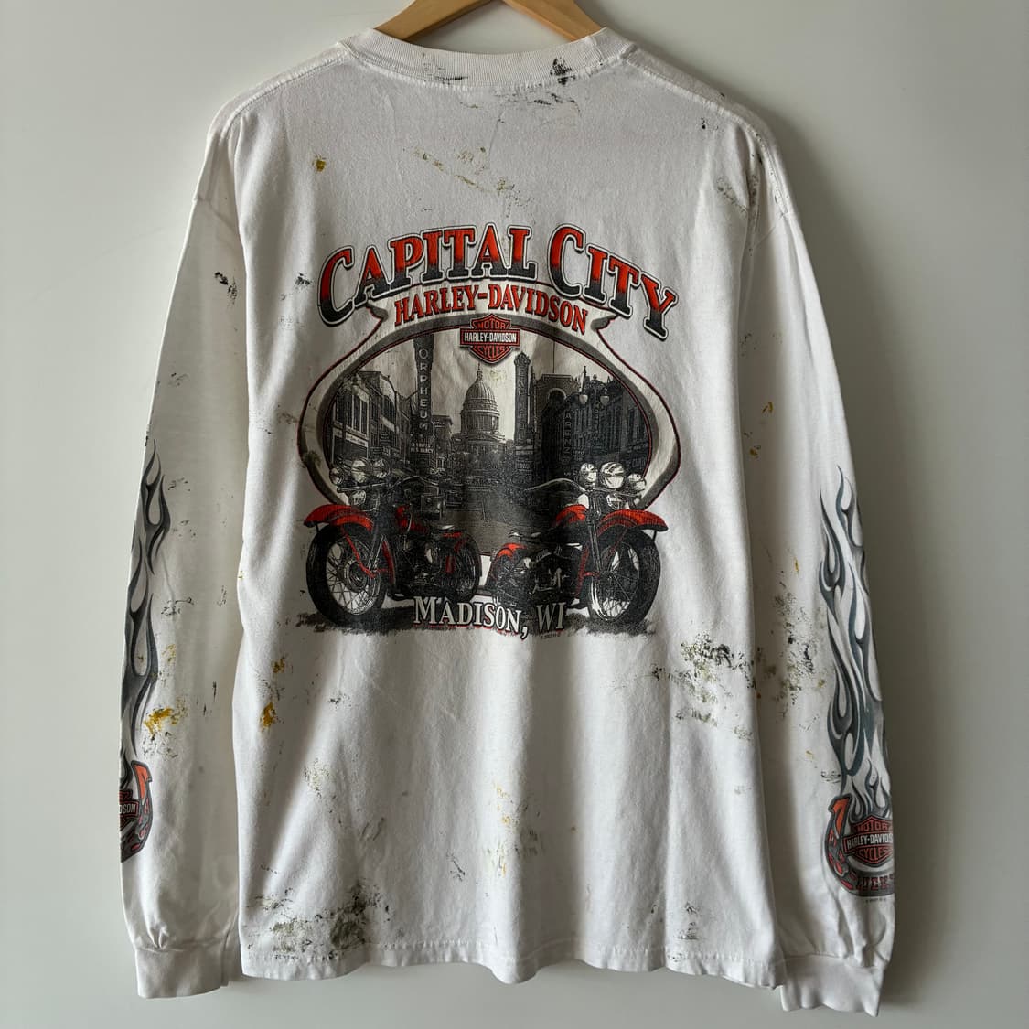 할리 데이비슨 롱 슬리브 상품이미지2