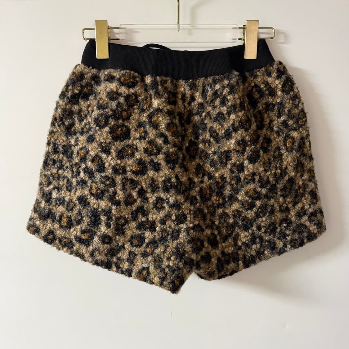 새상품 여자 호피 뽀글이 반바지 상품이미지5