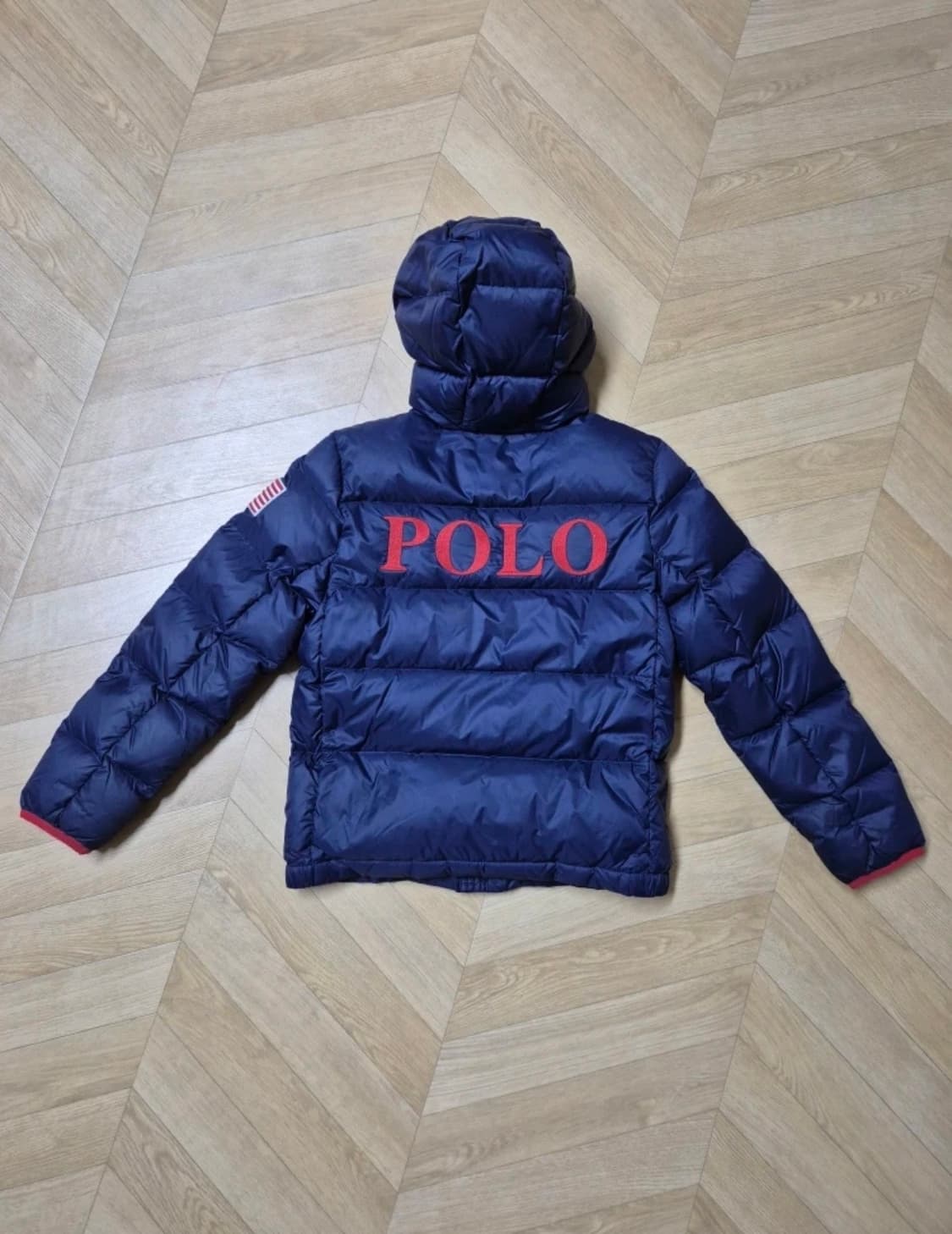 폴로 랄프로렌 스몰포니 성조기 패딩 상품이미지2