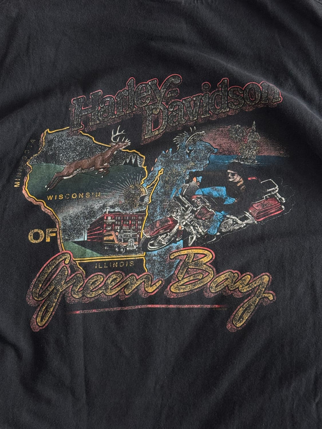 [XL] 90s-00s 빈티지 할리데이비슨 홈커밍 티셔츠 상품이미지4