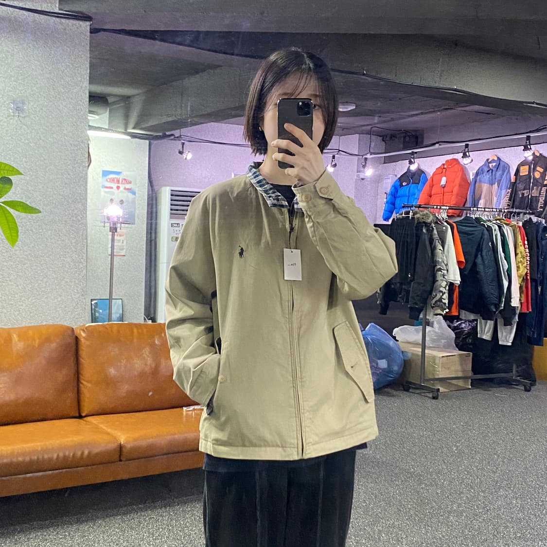 폴로 랄프로렌 리버시블 헤링턴 자켓 B4306 상품이미지1