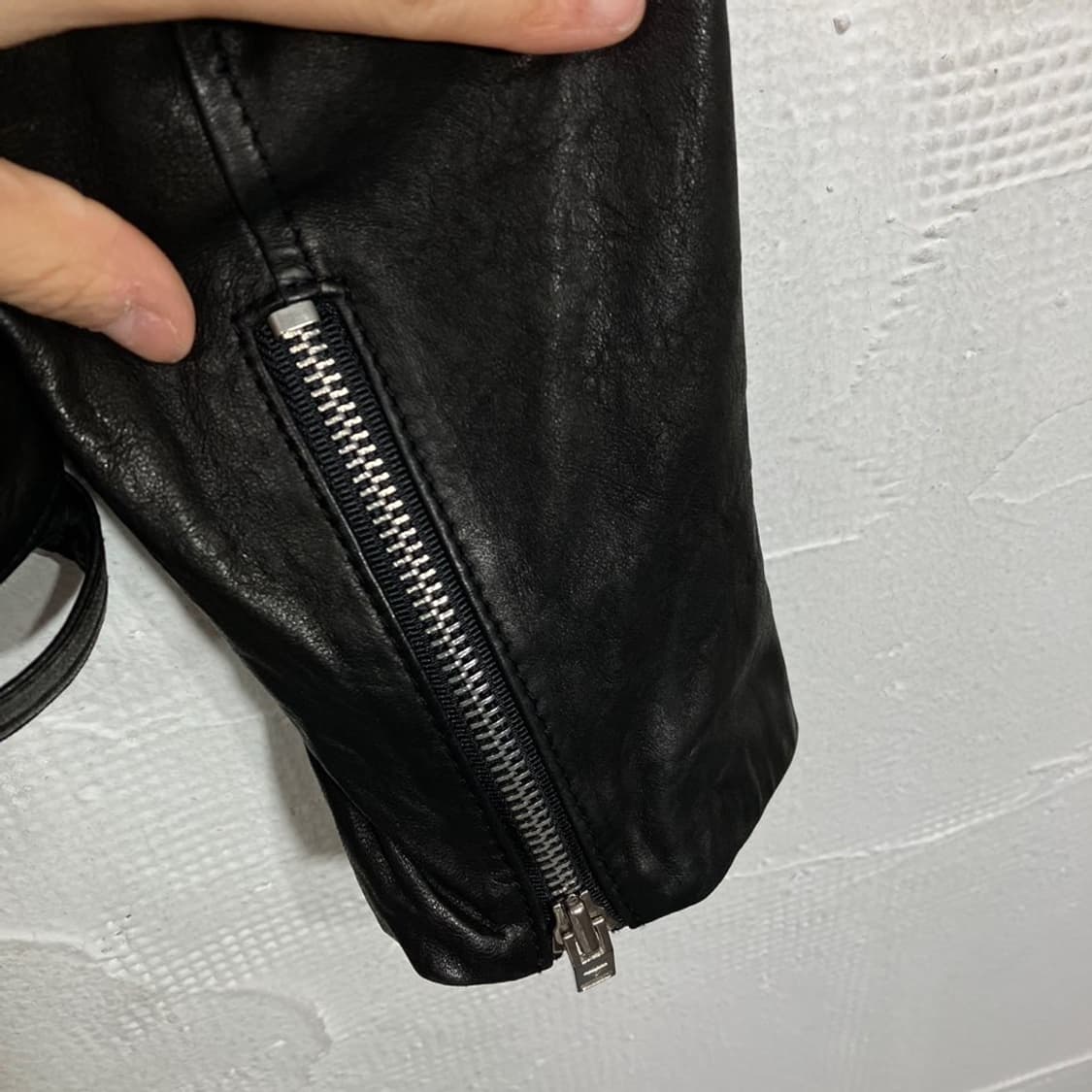 게스 가죽 라이더 자켓 상품이미지8