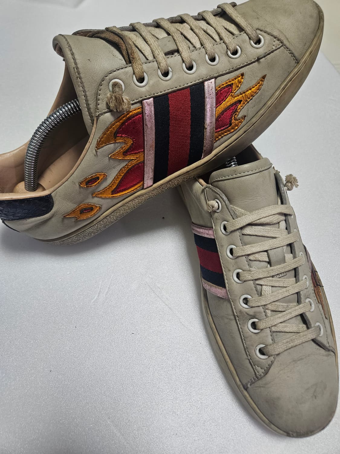 💚구찌 플레임 스니커즈 / 260 사이즈💚 상품이미지6