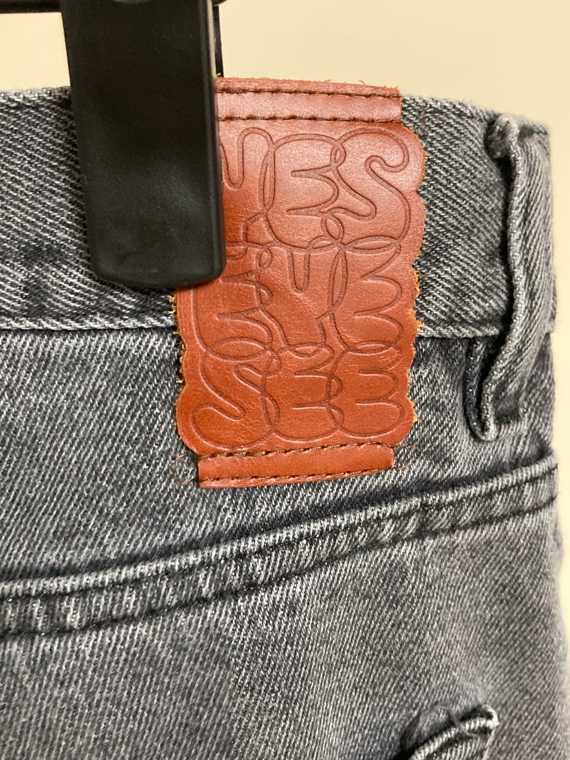 Rhombus Washed 5 Pockets Denim Pants 상품이미지8