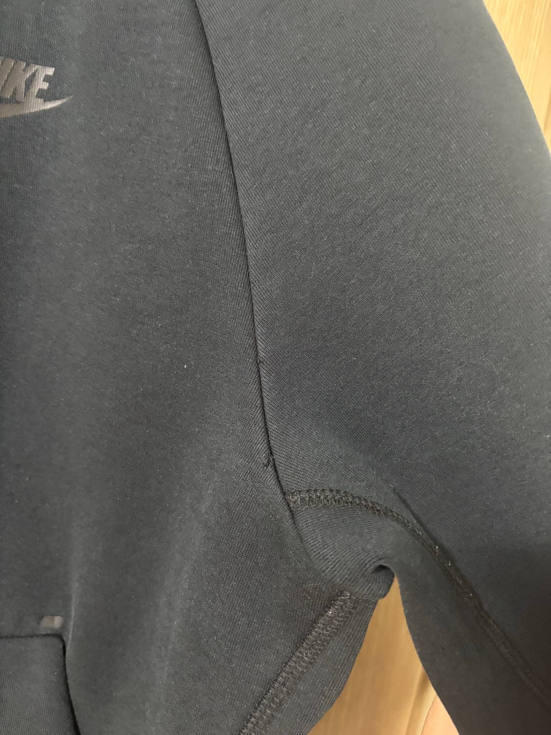 나이키 테크 플리스 후드집업 블랙 상품이미지8