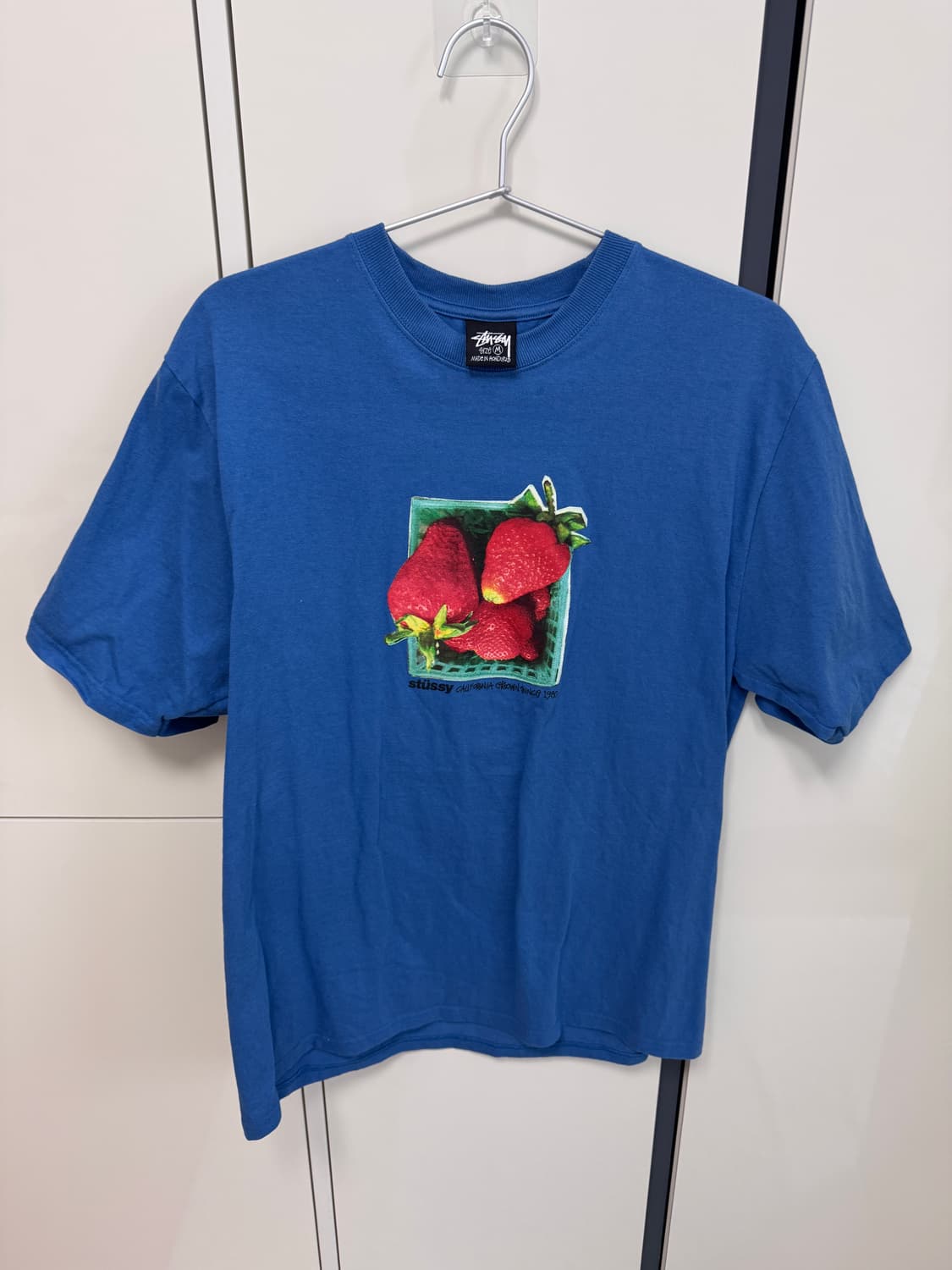 STUSSY 스트로베리 반팔 티셔츠 M사이즈 상품이미지1