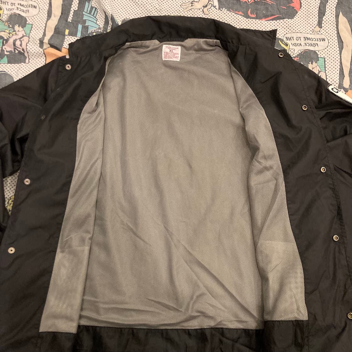 일본 유니클로 프린팅 시카고 화이트 삭스 코치 자켓 상품이미지8