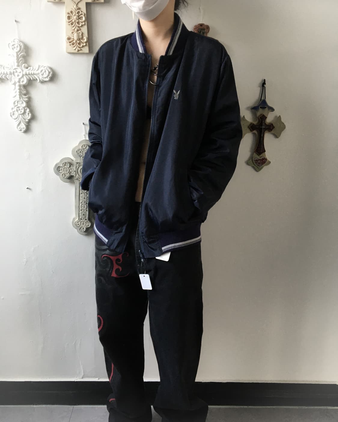Play boy reversible jacket 상품이미지6