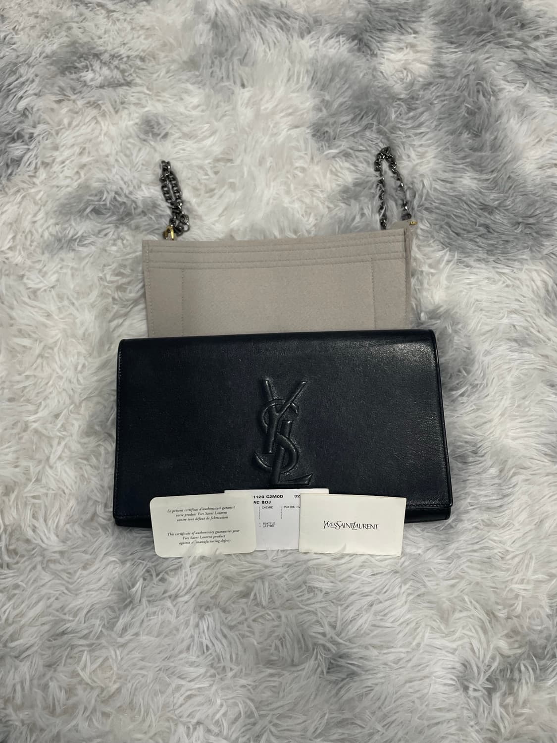 입생로랑 벨드쥬르 클러치 + 체인 이너백 [os] 상품이미지1