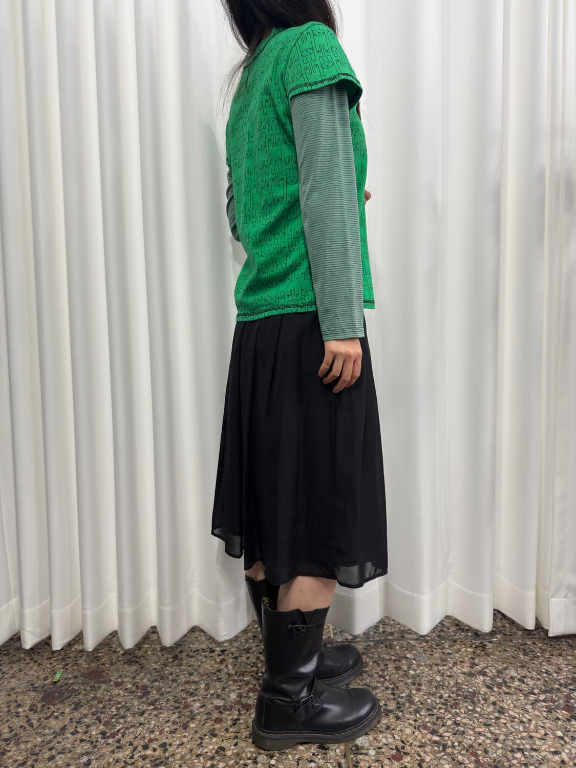 calabaza neko layered top 상품이미지4